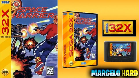 Space Harrier - Sega 32x (Demo 1 Minute)