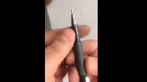 Using A Pen To Fire A Bullet