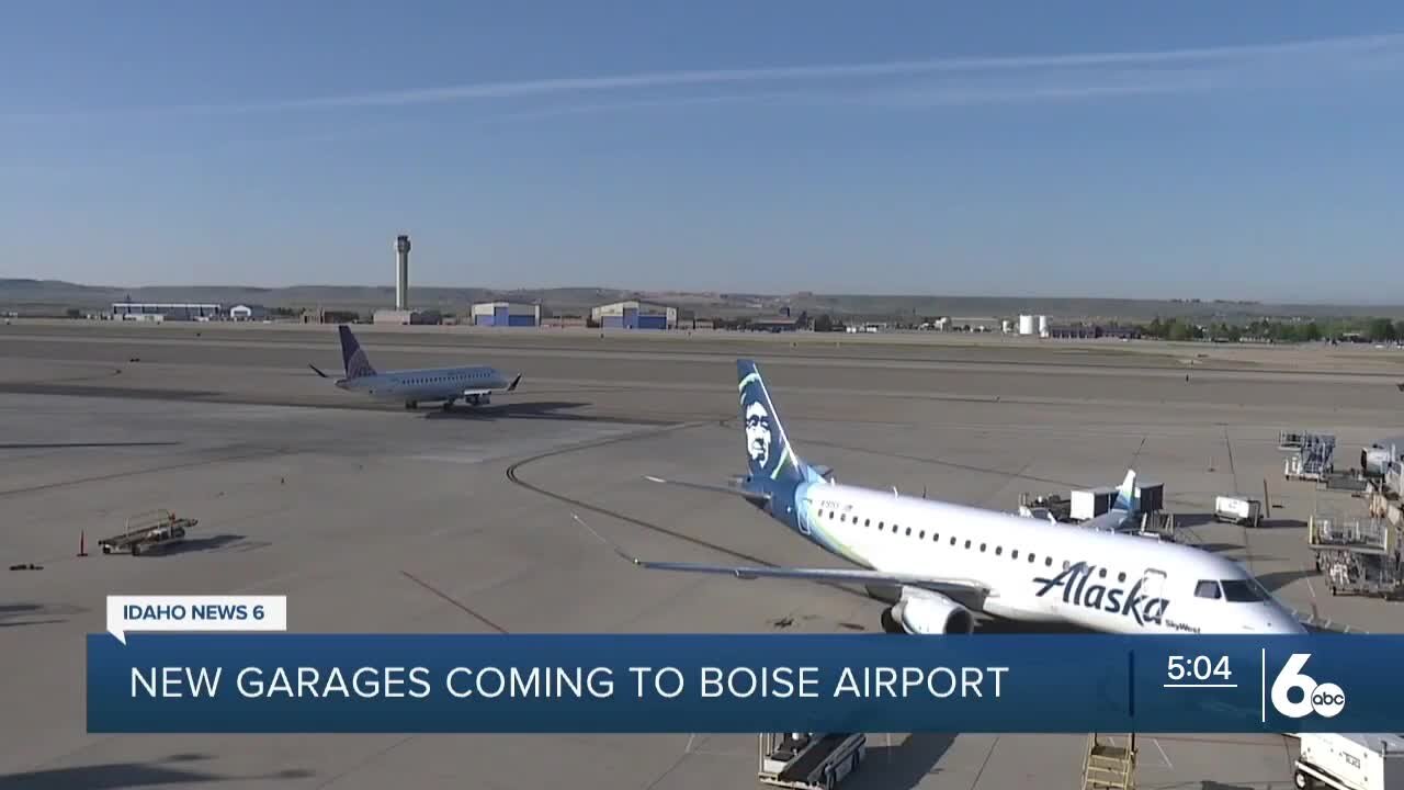 2 new parking garages coming to Boise Airport