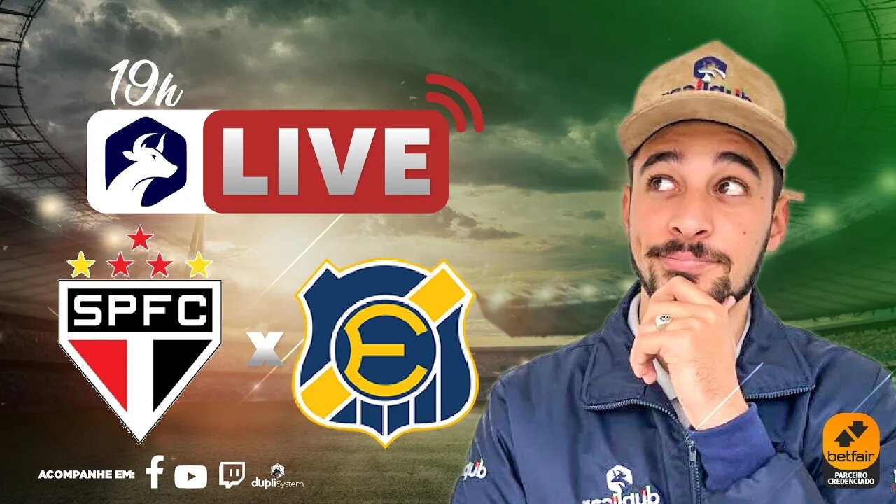 ⚽️ São Paulo x Everton de Viña - Copa Sul-Americana - TRADING ESPORTIVO AO VIVO ⚽️