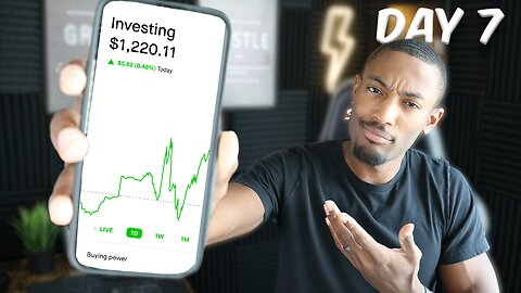 Building a $10,000 Robinhood Portfolio from SCRATCH | Day 7