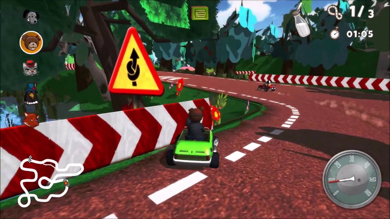 The World's Worst Driver Comes First In Teddy Floppy Ear: The Race! - Video Game Scrapyard