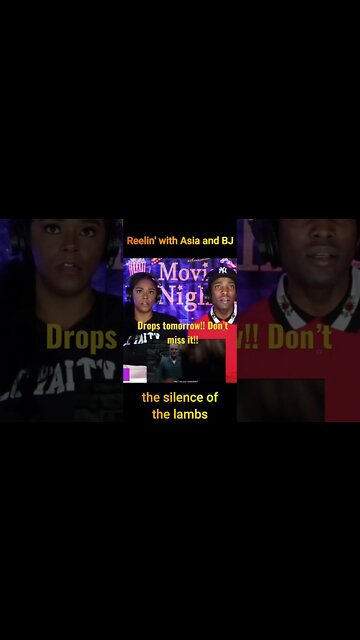 The Silence of the Lambs movie reaction drops tomorrow!! #shorts #asiaandbj