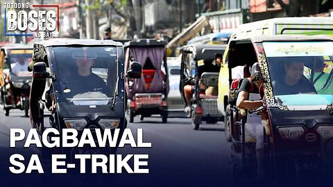 Mga tsuper, hati ang opinyon sa pagbawal sa E-trike sa mga national roads