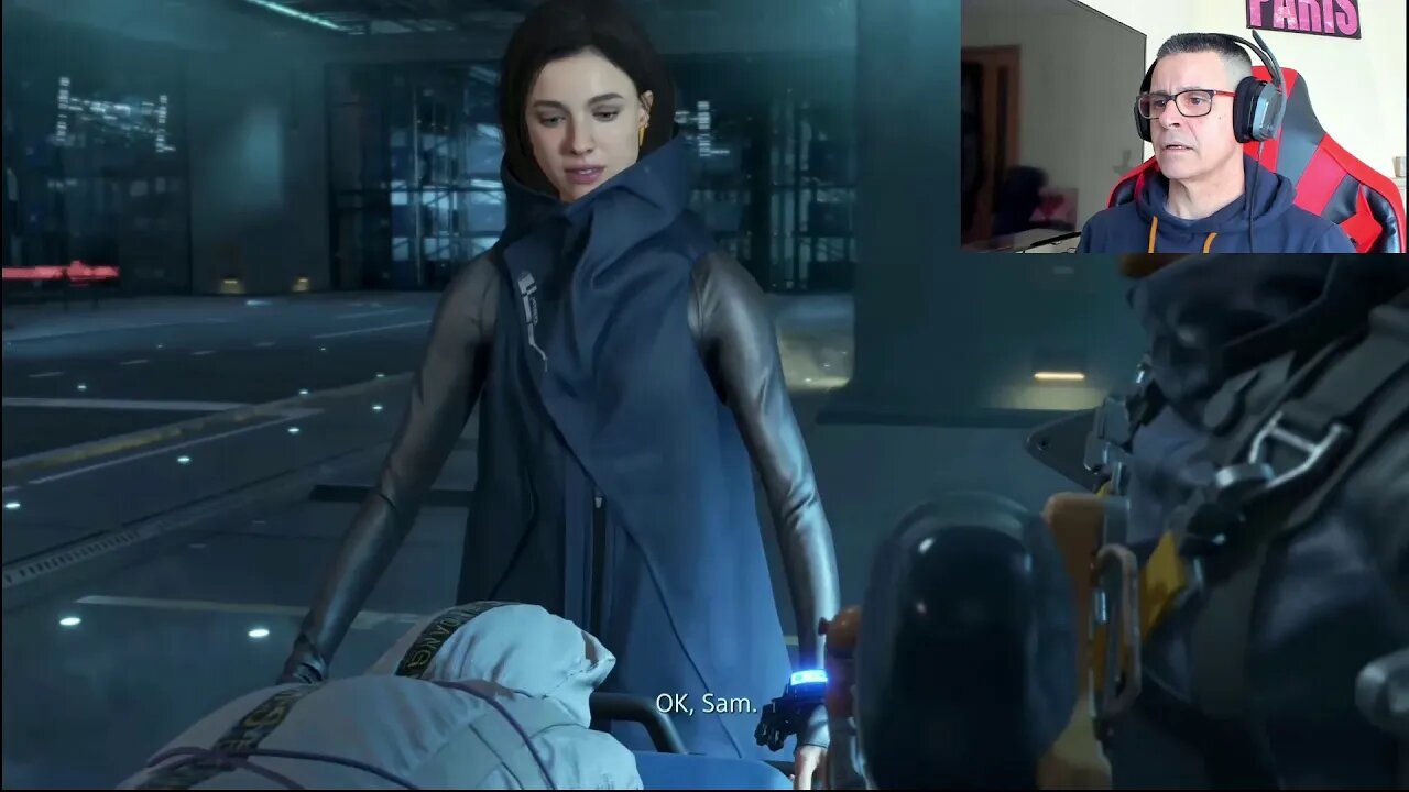 Death Stranding 41 Episódio Entrega da Mãe ao Heartman