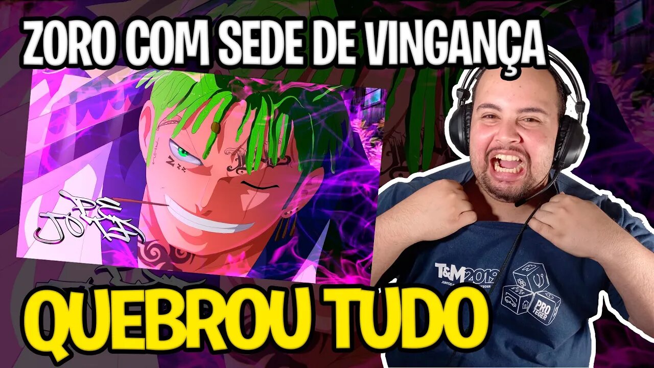 REACT Roronoa Zoro Trap II 💚💚 (One Piece) l Enma l Feat @SecondTime