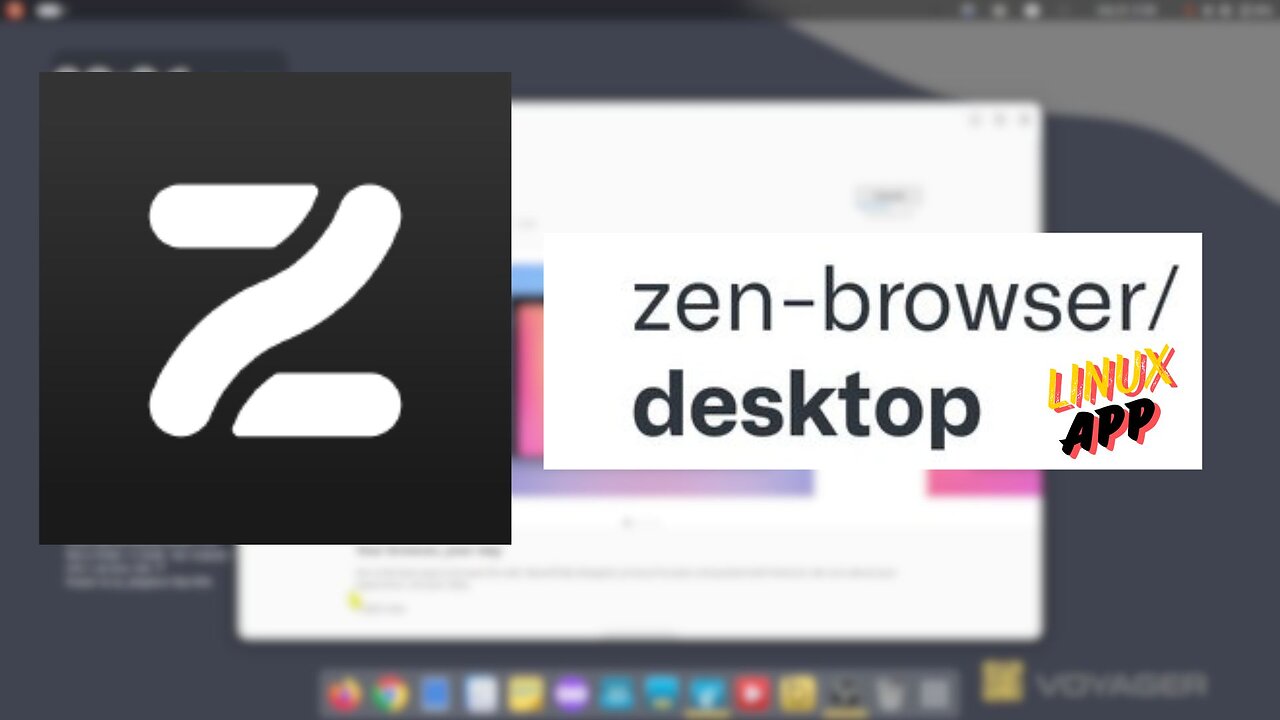 Linux App - Zen Web Browser