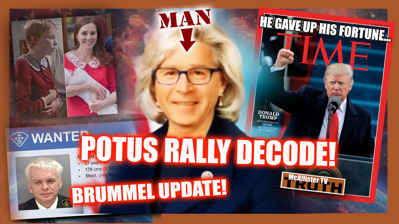 RALLY DECODES! LIZ CHENEY IS A GUY! FOX IS 666! HOW DUMB R THEY? GUY BRUMMEL!