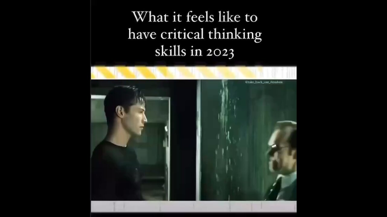 What it feels like to have critical thinking skills in 2023