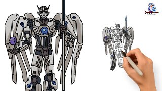 How to Draw Primus Cybertron Transformers - Redesign