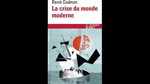 ალტინფო. რენე გენონი. დესაკრალიზებული სამყაროს კრიზისი. II ნაწილი. 21. 04. 2024