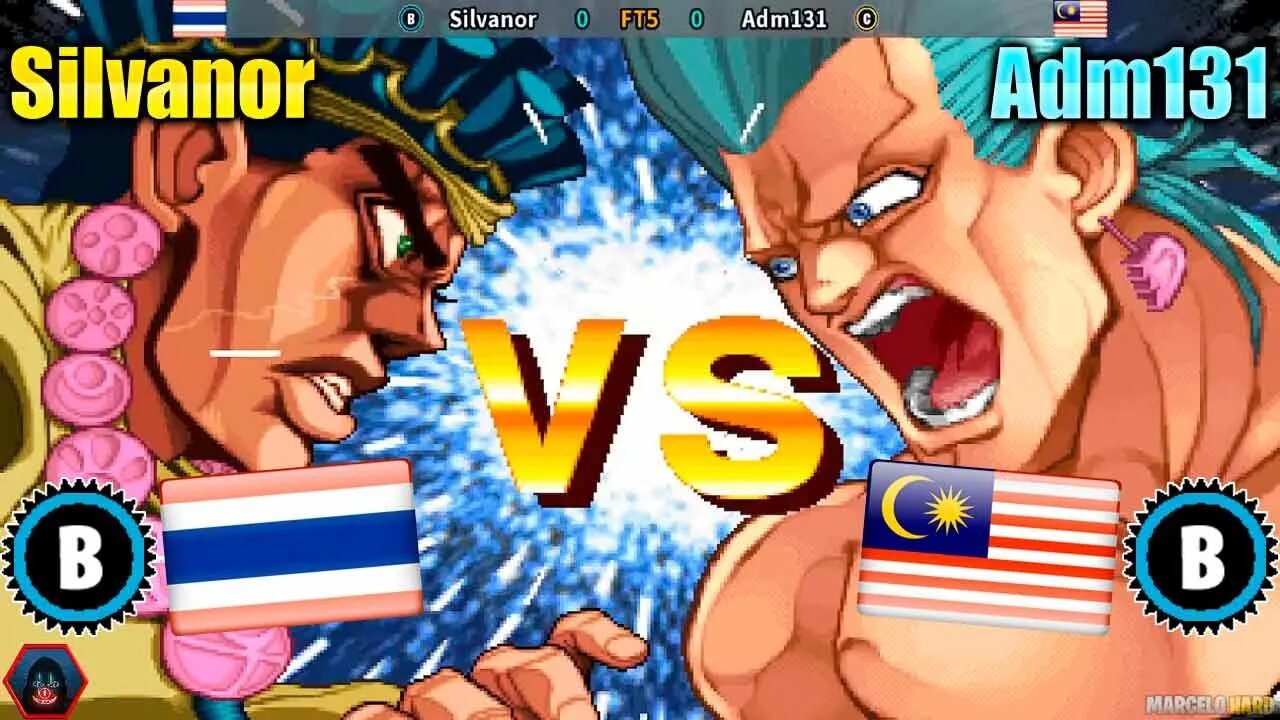 JoJo's Bizarre Adventure (Silvanor Vs. Adm131) [Thailand Vs. Malaysia]