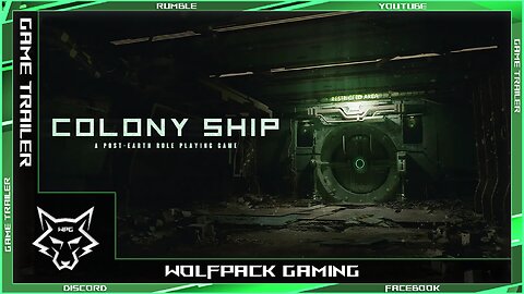 【 Colony Ship: A Post-Earth Role Playing Game 】➞【 Official Trailer 】➞【 2024 】