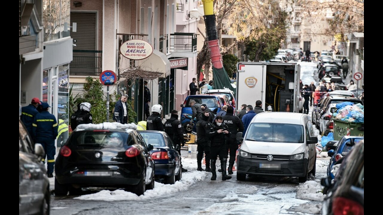 Διαρροή φυσικού αερίου στο Παγκράτι