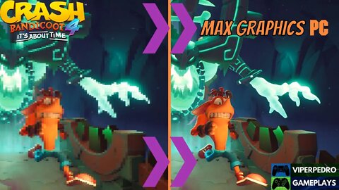 Crash Bandicoot 4: It's About Time (PC Version) | Max Graphics Test | Full HD 1080p 60fps