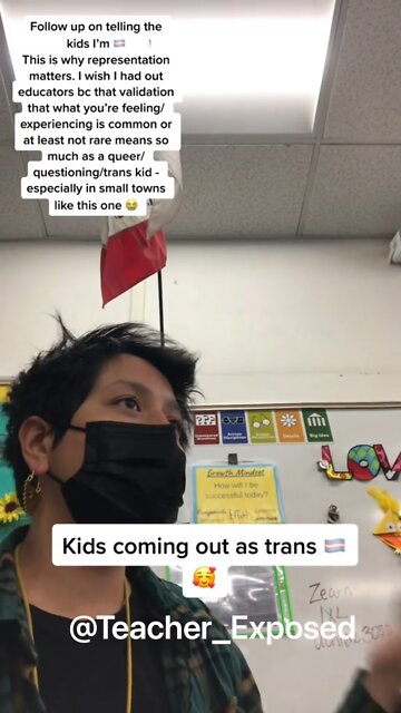 California Substitute Teacher Comes out as Trans to Students