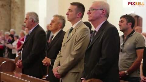 Polaganjem vijenaca i misom zadušnicom obilježena 100. obljetnica rođenja Franje Tuđmana u Osijeku