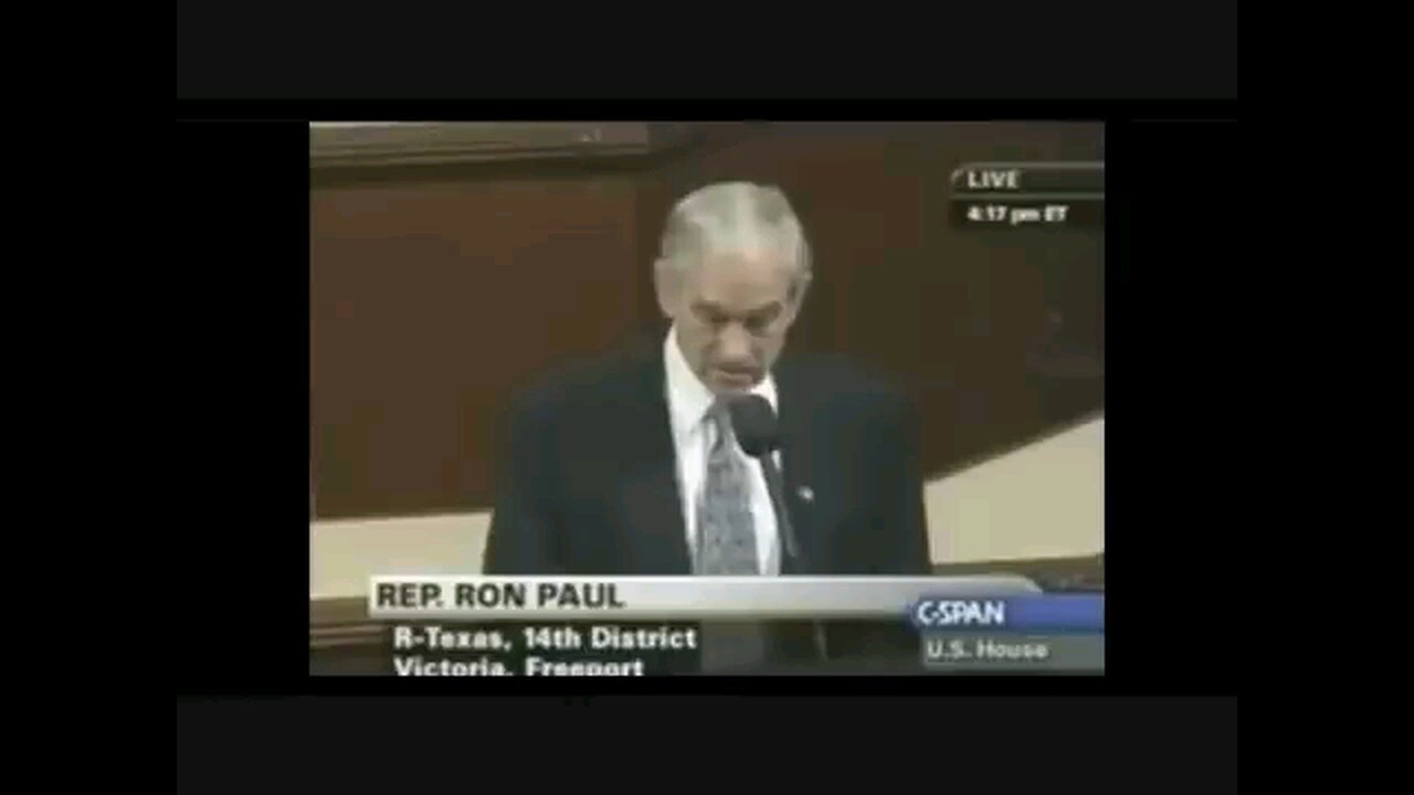Ron Paul what if speech