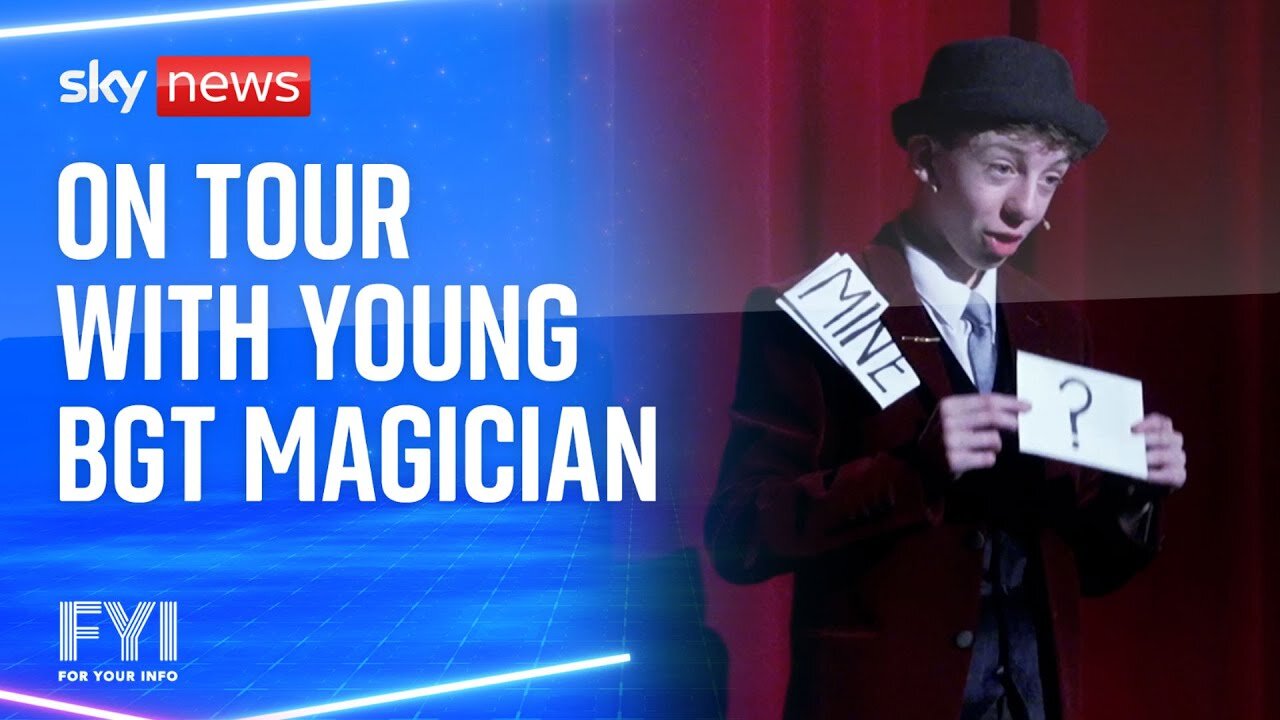 FYI: On tour with young Britain's Got Talent magician