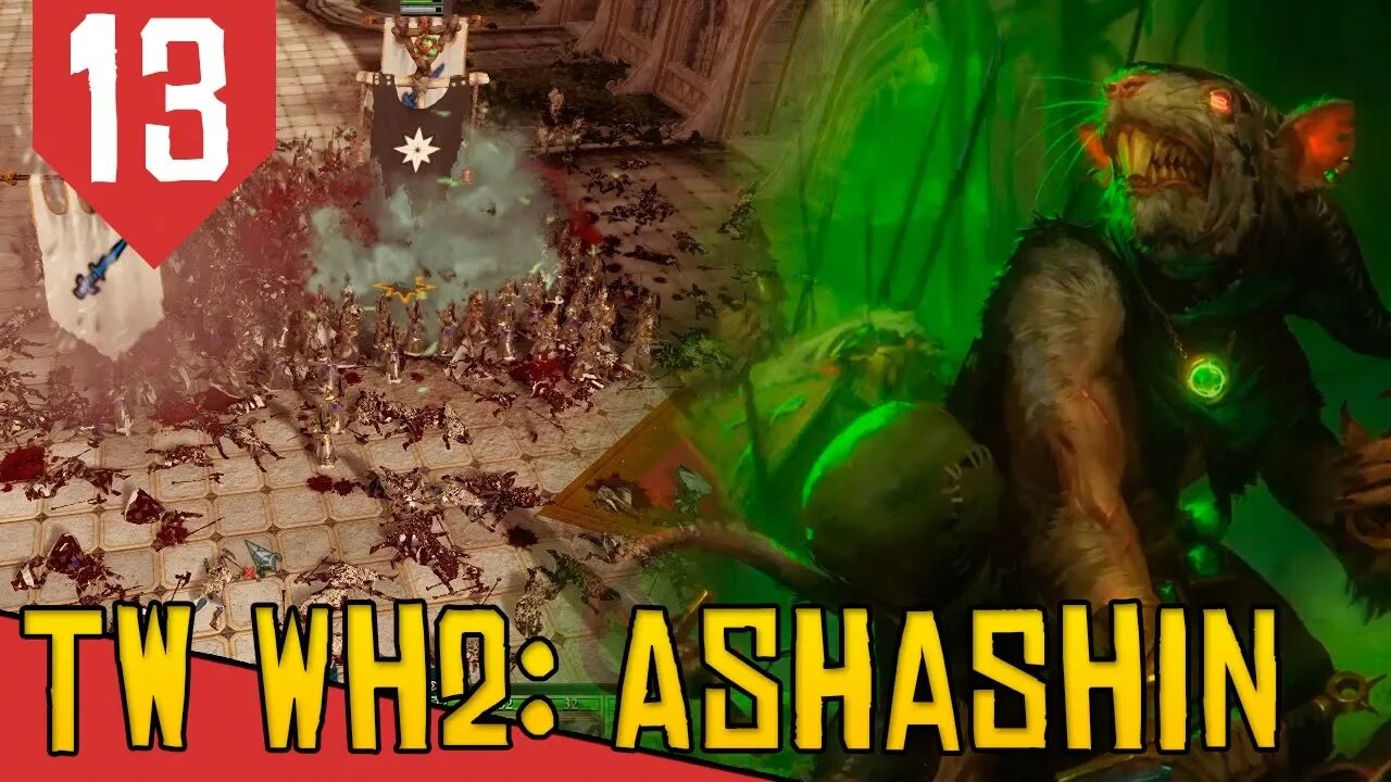 Surpresa DESELEGANTE - Total War Warhammer 2 Ashashin #13 [Gameplay Português PT-BR]