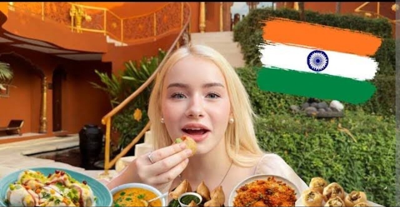 American trying Indian Panjabi food for the first....it really fun to see there reaction 😅