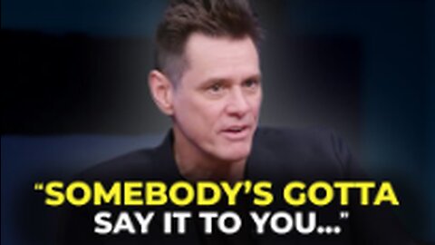 Jim Carrey's Speech NO ONE Wants To Hear — One Of The Most Eye-Opening Speeches