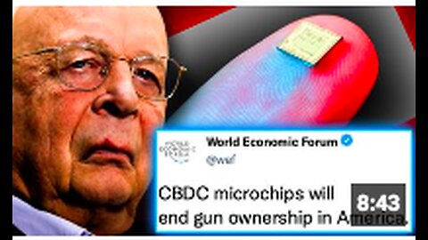 WEF Launches 'Mark of the Beast' CBDC Microchip To 'End Gun Ownership in America'