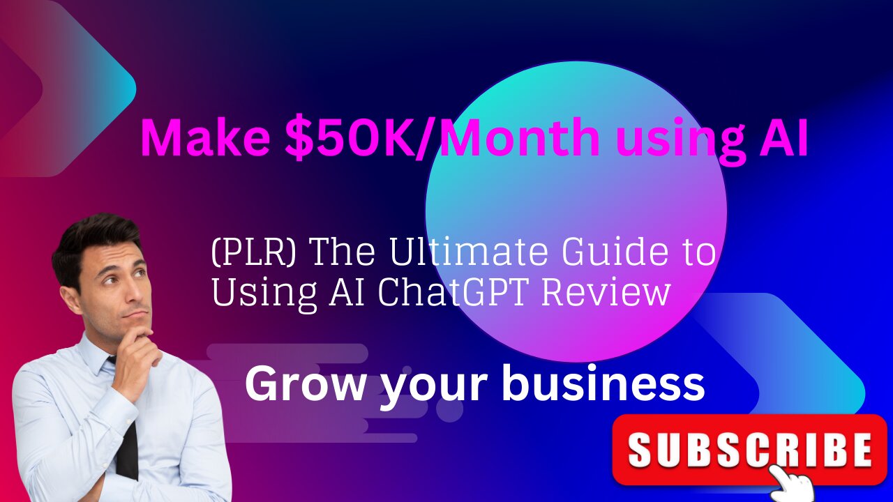 (PLR) The Ultimate Guide to Using AI ChatGPT Review- Boost Your Marketing