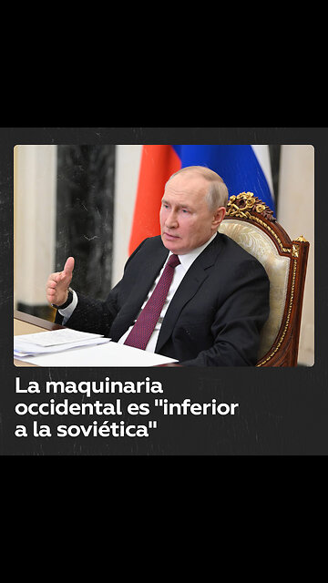 Putin: todo Occidente ve que sus "elogiados" equipos arden