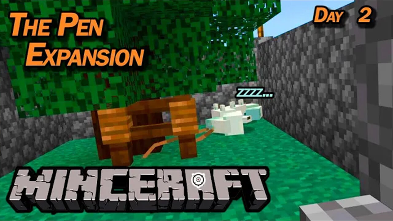 The Pen Expansion | Minecraft [PS5 Minceraft] (Day 2)