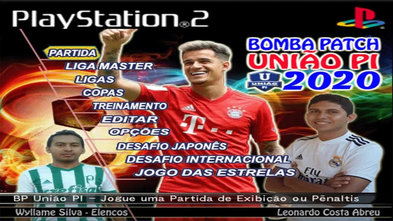 BOMBA PATCH 2020 UNIÃO PI PS2