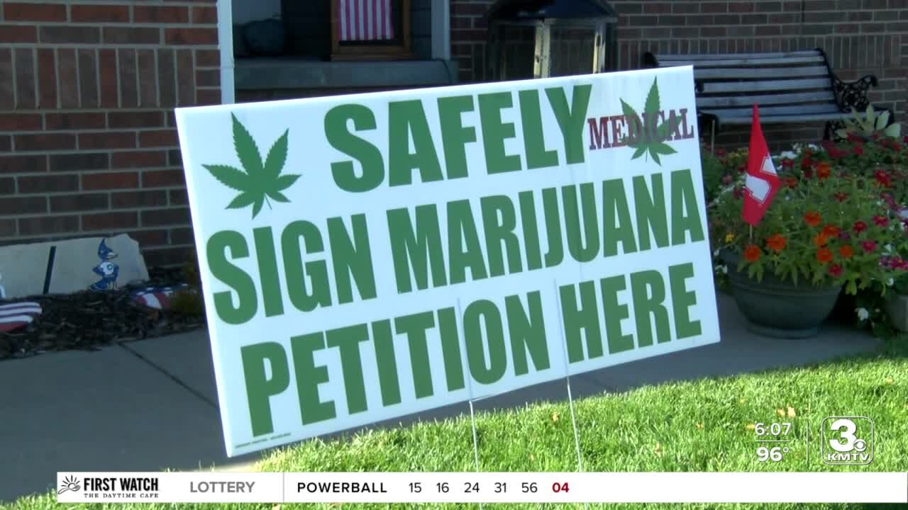 Nebraskans for Medical Marijuana struggling to garner enough signatures without paid petitioners