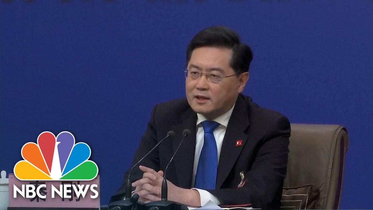 U.S. and China facing 'confrontation and conflict,' Beijing’s new foreign minister says