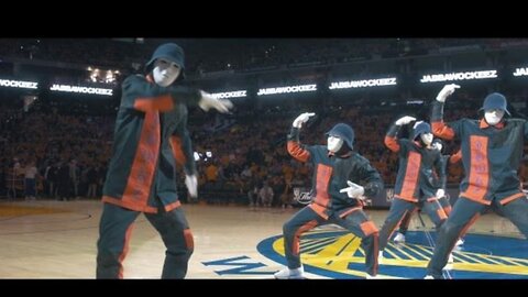 2017 NBA Finals with JABBAWOCKEEZ