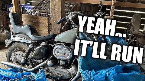 Barn Find Harley will TOTALLY get me home!