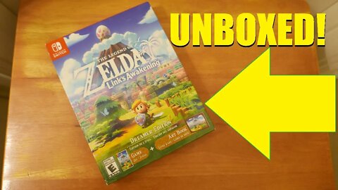 Unboxing The Legend of Zelda: Link's Awakening US Dreamer's Edition