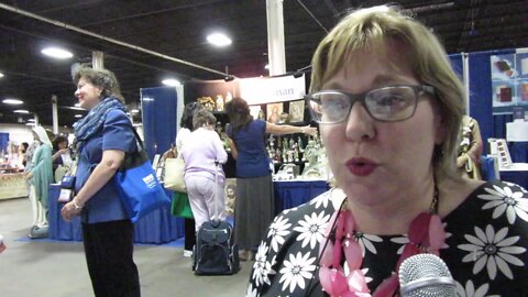 Voices of the Authors Erin McCole Cupp at Catholic Marketing Trade Show