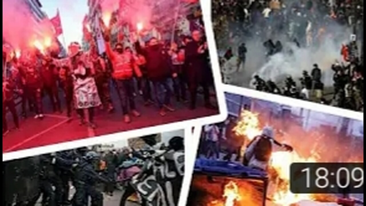 FRANCE PROTEST 2023 (Part 2) Not shown on mainstream media