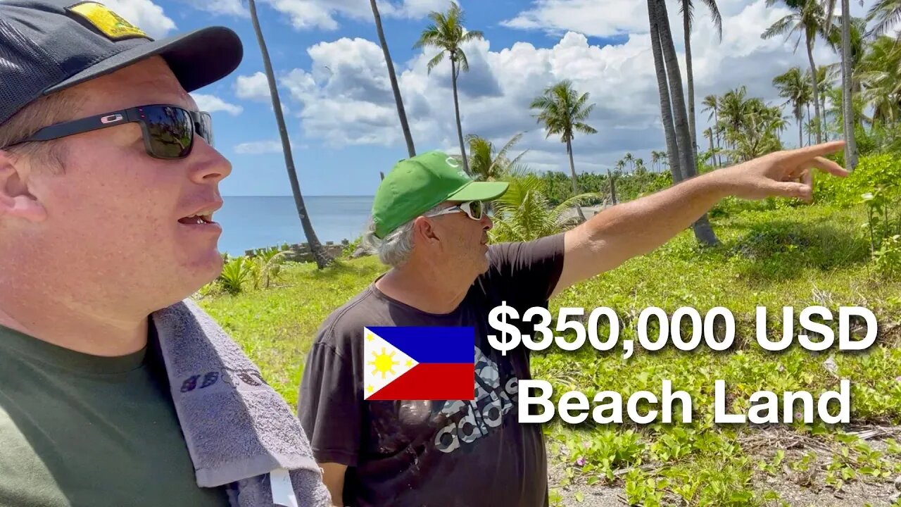 $350,000 PANORAMIC Beach Lot Philippines