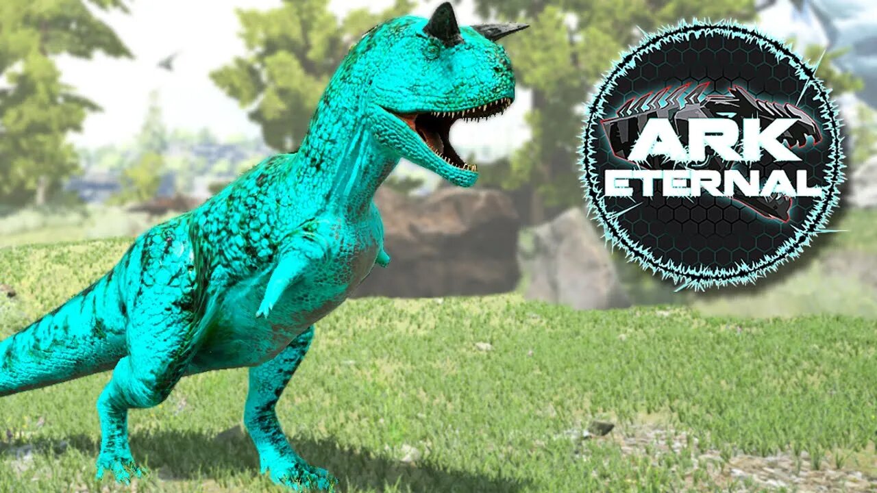 Domei um Alfa Carnotauros, Encontramos o Titan God - Ark Survival Evolved