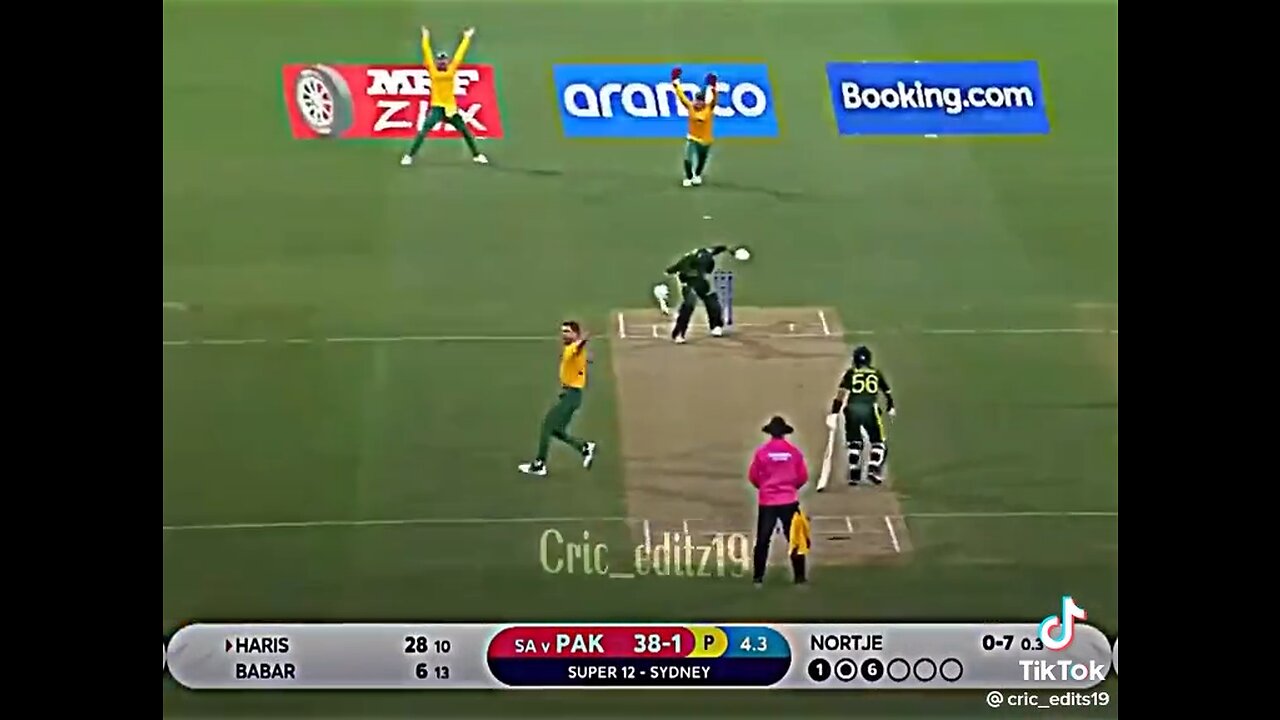 Cricket heart break movement Pak vs Sa World Cup 2022 |