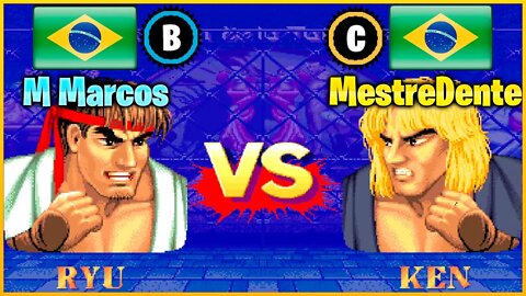 Street Fighter II': Champion Edition (M Marcos Vs. MestreDente) [Brazil Vs. Brazil]