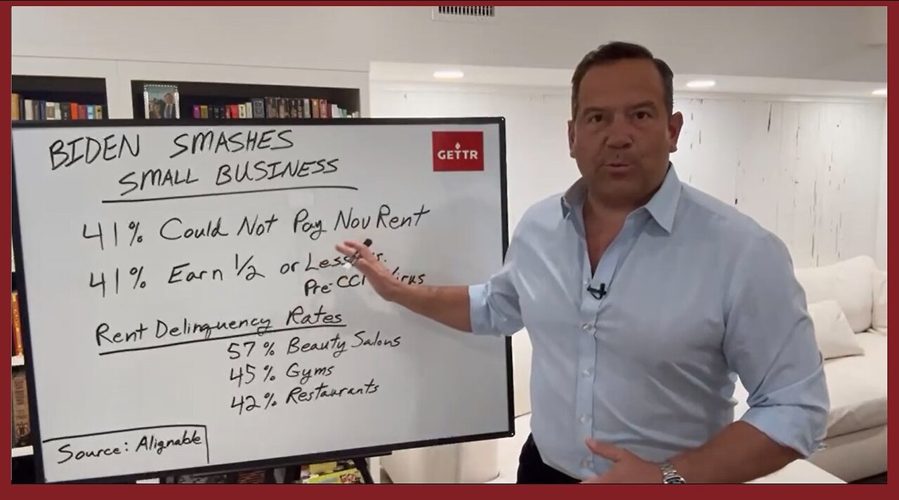 Steve Cortes: 41% of small firms earn 1/2 or less than pre-CCP Virus lockdowns.