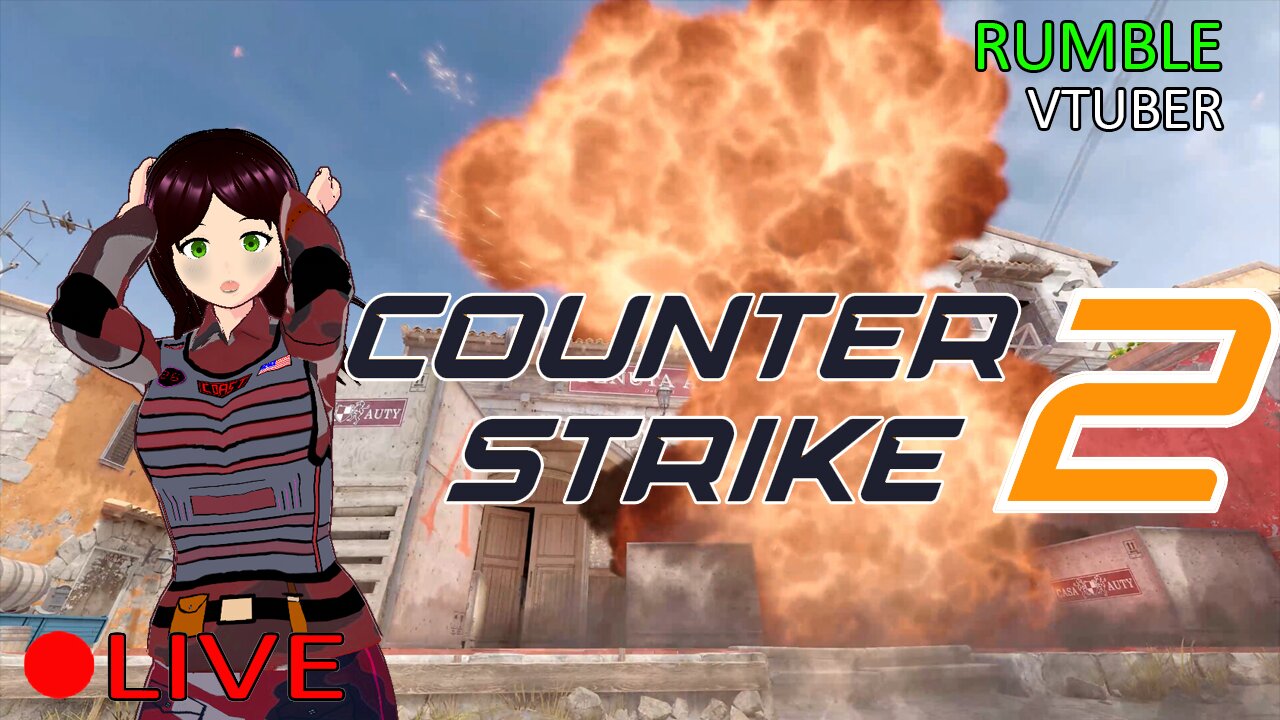 (VTUBER) - Trying Counter Strike 2 on my new Gaming PC - RUMBLE