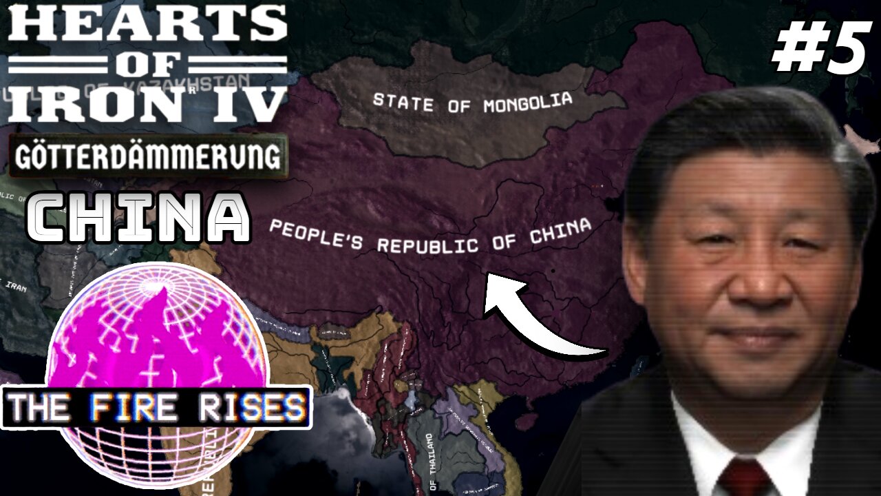 The Great Asian War Kicks Off! Hoi4 - The Fire Rises, People's Republic of China #5