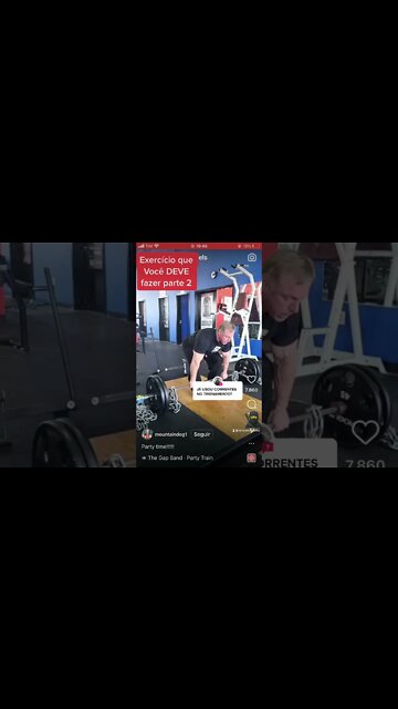 Exercícios que você DEVE fazer no seu treino de força. Terra com correntes #shorts #treino #força