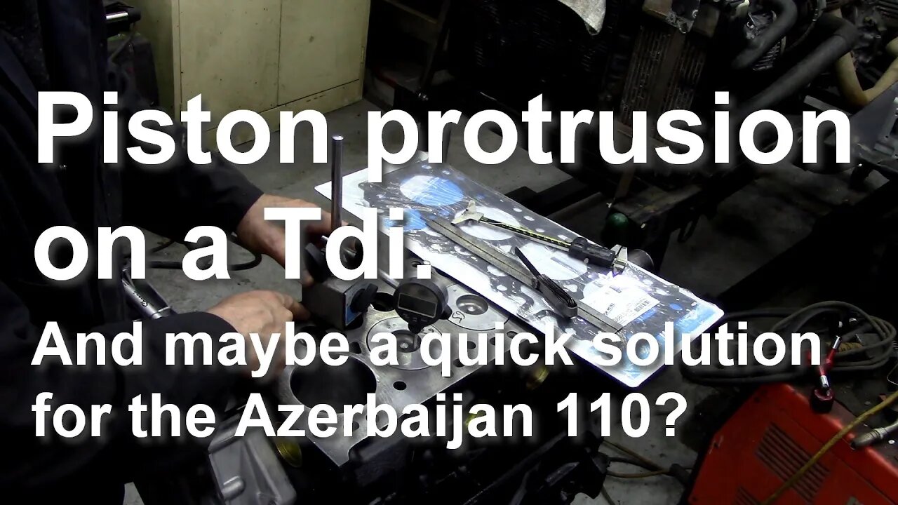 How important is piston protrusion on a Tdi?