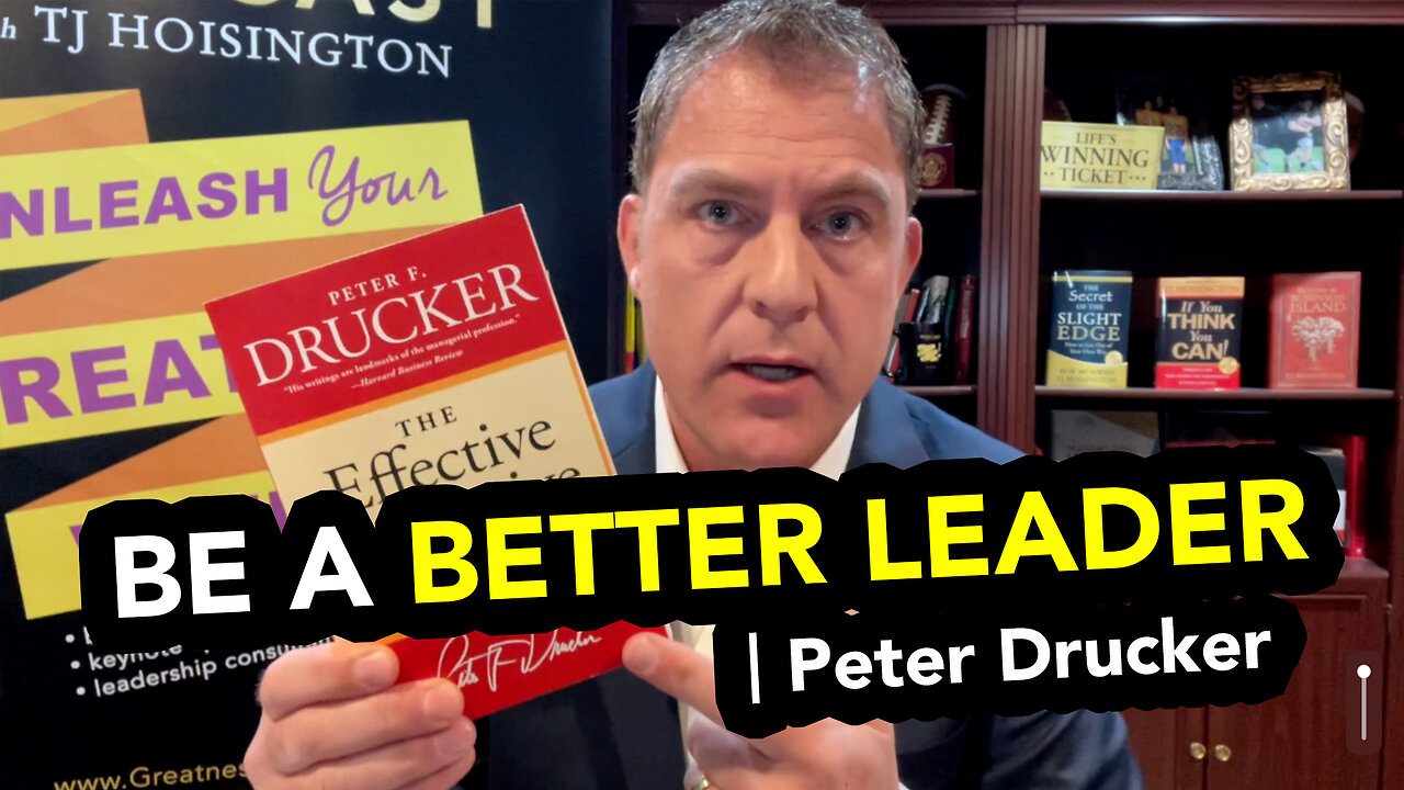 Be a Better Leader | Peter Drucker