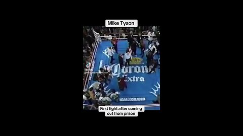 Mike Tyson first fight after prison