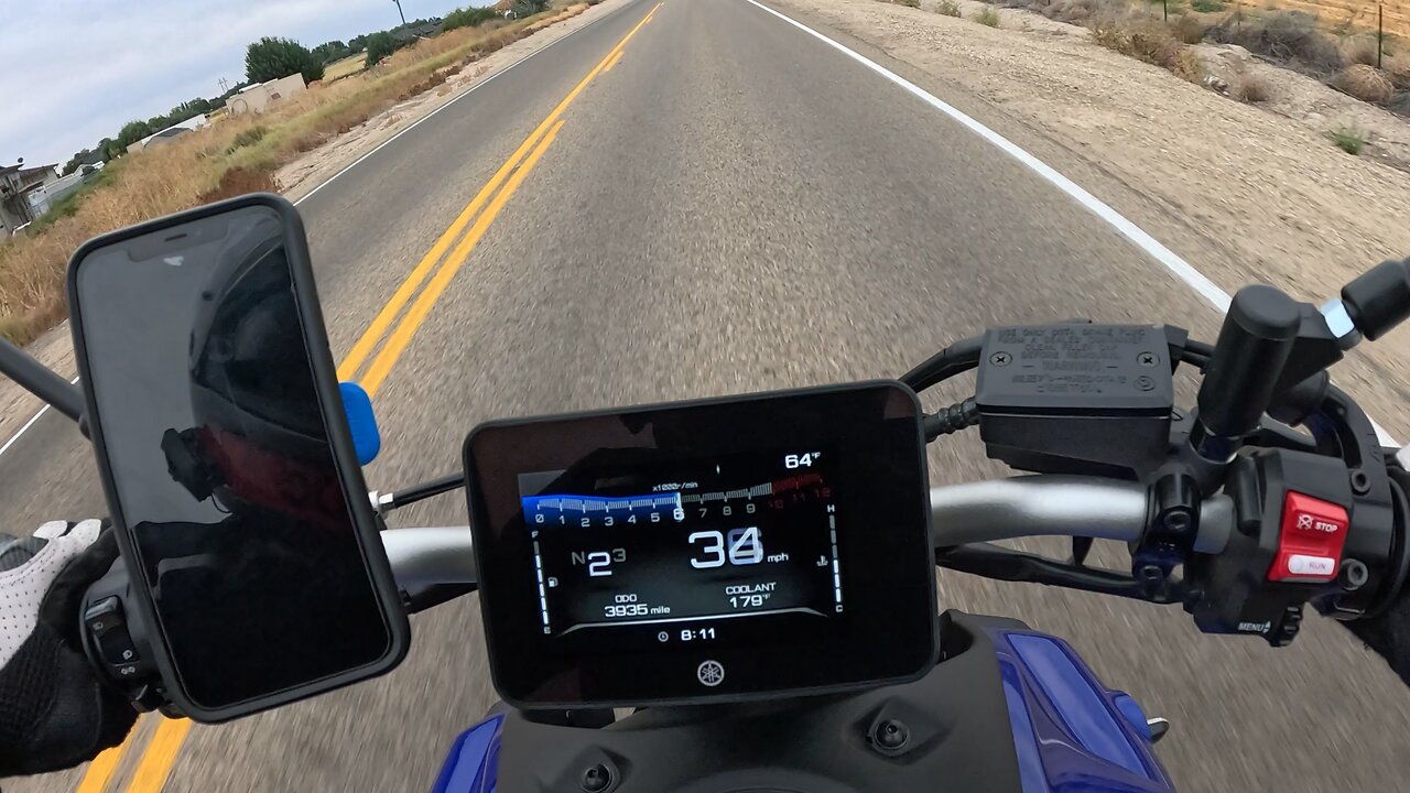 2024 Yamaha Mt07 acceleration